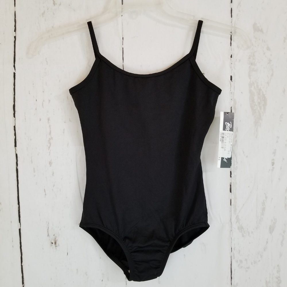 Body Wrappers One Piece Swimsuit Sz M Black